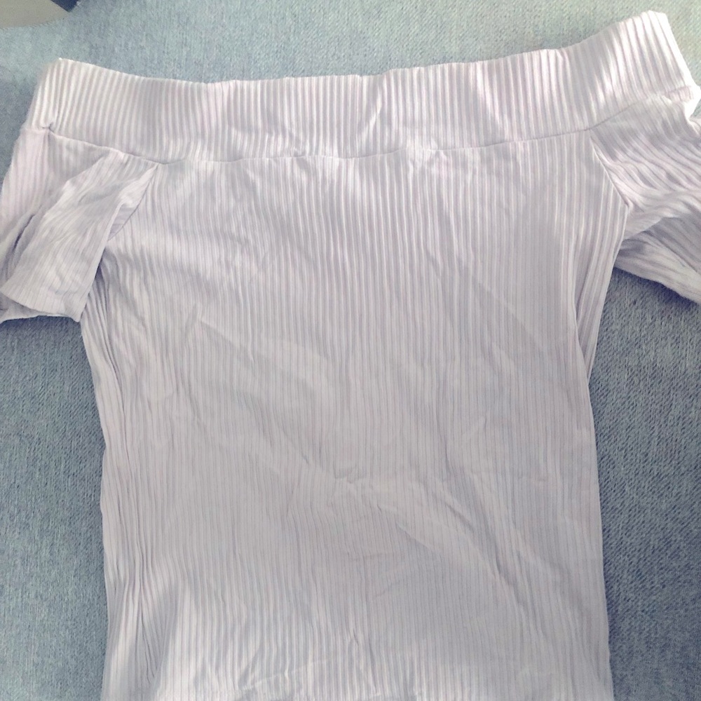 Aritzia off the shoulder tight top